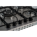 CDA SCG070SS - Stainless Steel 70cm Gas Hob - 5 Burners with Triple Wok Burner