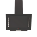 Cata UBARUNW6 - Black 60cm Glass Cooker Hood - 400m³/hr - B Energy