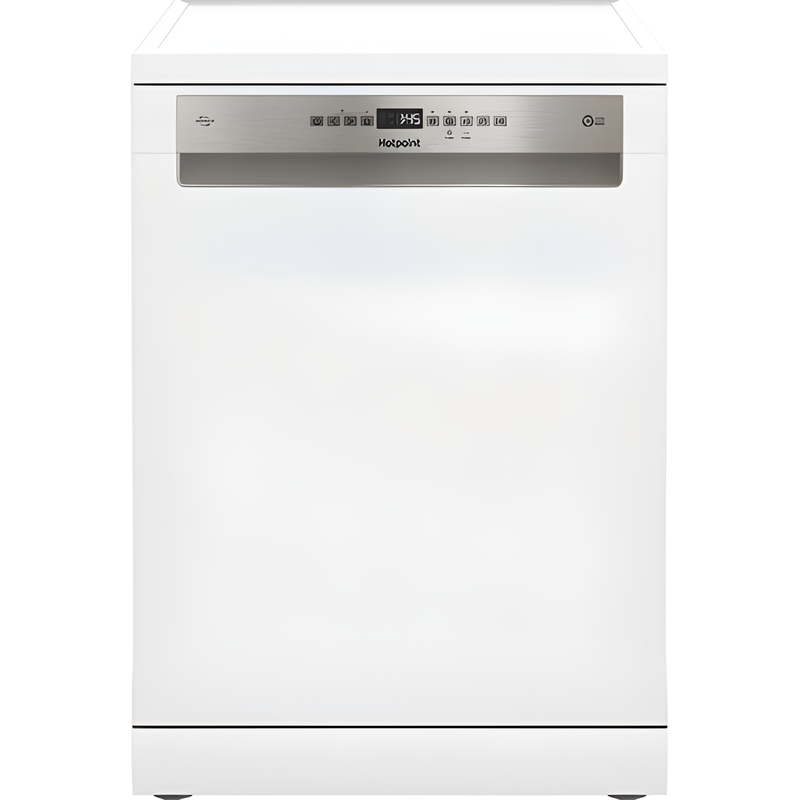 Hotpoint H7FHP43WUK - White 15 Place Setting Dishwasher - Freestanding - C Energy