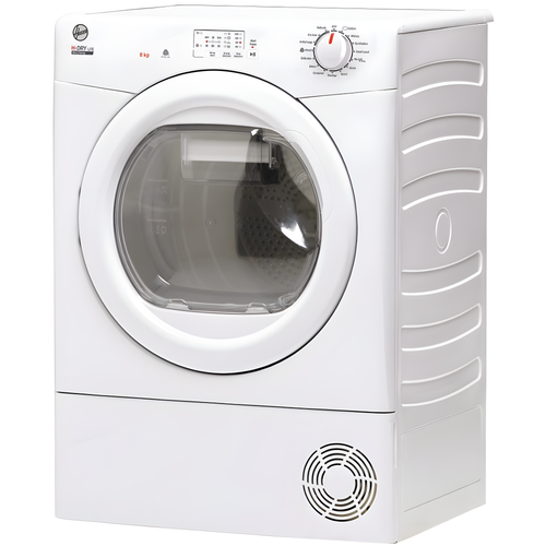 Hoover HLE H8A1LE-80 - White 8KG Heat Pump Tumble Dryer - Sensor Dry - A+ energy