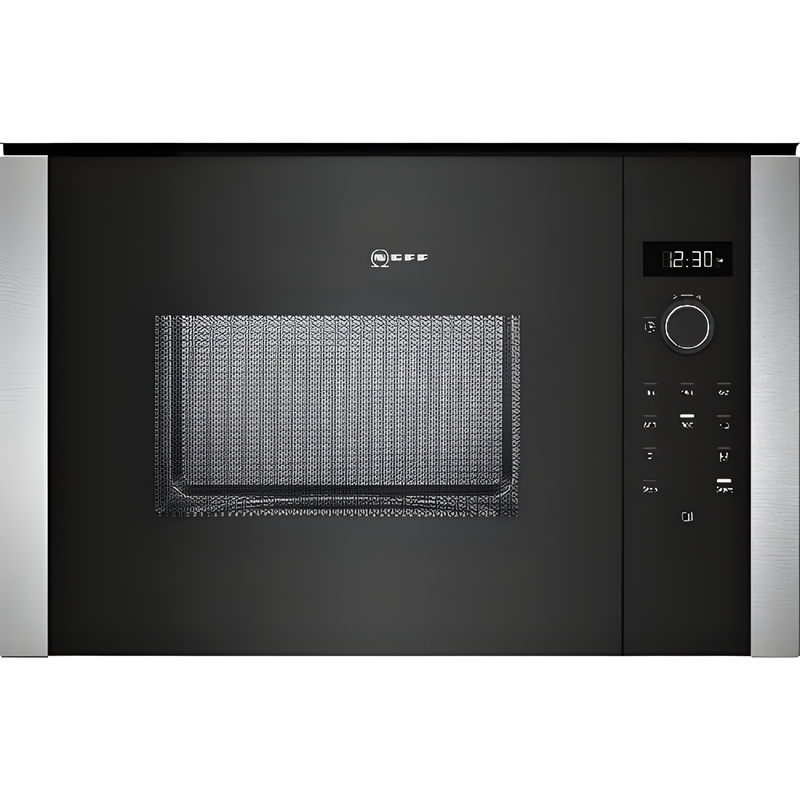 Neff HLAWD53N0B - Stainless steel Built in Electric Microwave - Hydrolytic cleaning