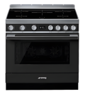 Smeg CPF9IPAN - Black 5 Zone Electric Cooker - A+ energy