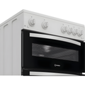 Indesit ITG6GW - White Gas Cooker - 72L - A+ Energy