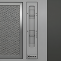Neff D51NAA1C0B - Silver Canopy Extractor Hood - D energy