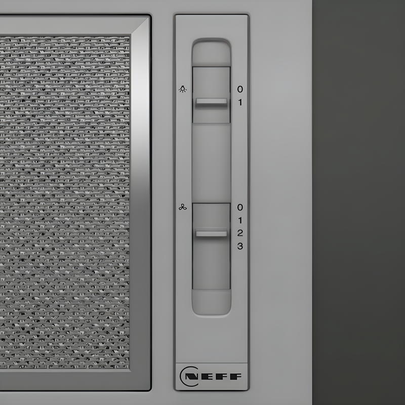 Neff D51NAA1C0B - Silver Canopy Extractor Hood - D energy