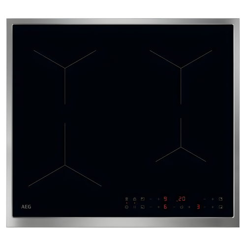 AEG TN64IA00XB - Black 4 Zone Induction Hob - PowerBoost - 57.6cm