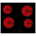 Teknix BITK6SLC - 4 Zone Electric Hob