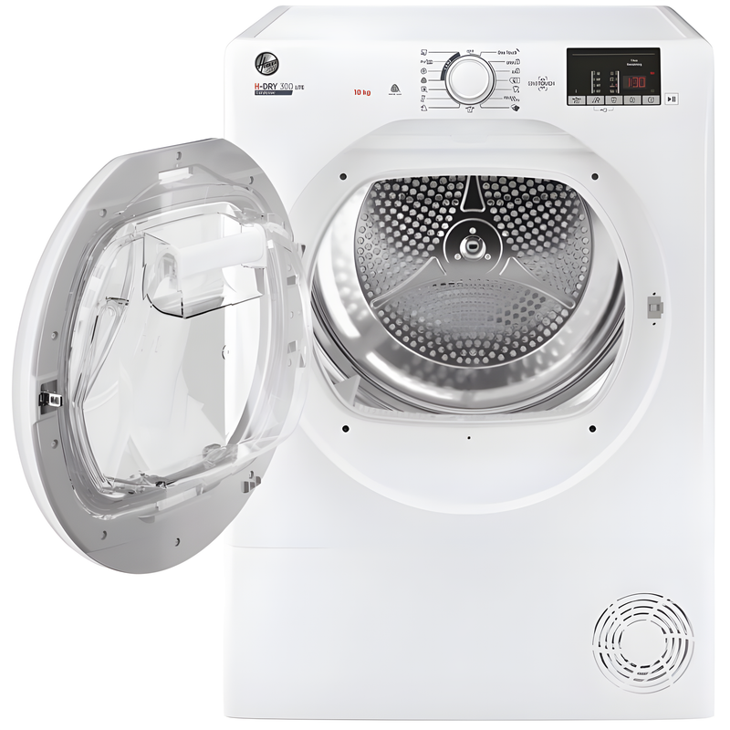 Hoover HLE C10DE - White 10KG Condenser Tumble Dryer - B energy