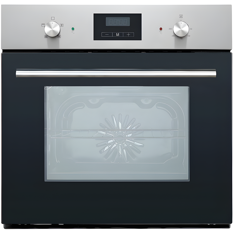 Cata CUL57PGSS - 13Amp Plug attached Slim Depth Stainless steel Built in Electric Single Oven - A energy slim depth 13amp plug fitted