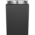 Smeg DI4522D - Black Fully Integrated Slimline Dishwasher - 9 Place Settings - D Energy