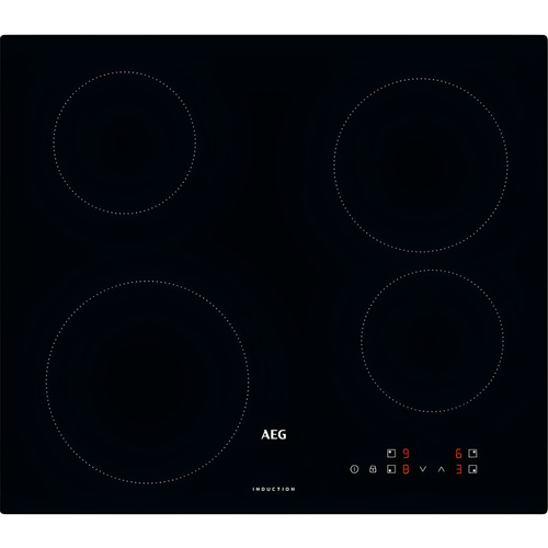 AEG IBS6420SCB - Black Induction Hob - 60cm 4 Zones