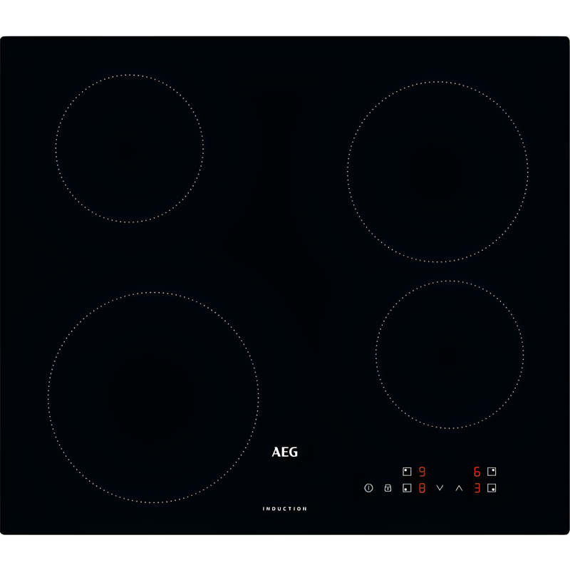 AEG IBS6420SCB - Black Induction Hob - 60cm 4 Zones