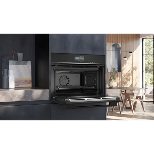 Siemens CS736G1B1 - Black Built in Electric Single Oven - A+ energy