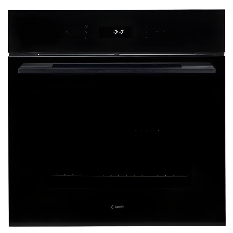Caple C2101BG - Black Glass Single Oven - 67L Capacity - A Energy Rating