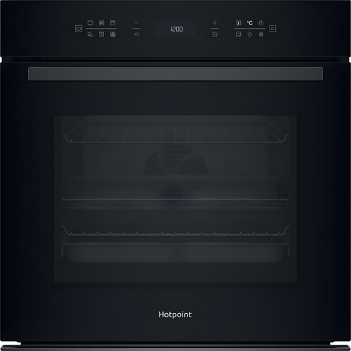 Hotpoint HOI68PT1SBUK - Black Built-In Single Oven - 73L - A+ Energy