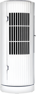 Igenix DF0021 - White/Black 12 Inch Tower Fan - 3 Speeds - 7 Hour Timer
