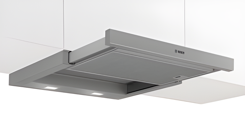Bosch DFM063W57B/01 - Silver Telescopic Cooker Hood - 60cm