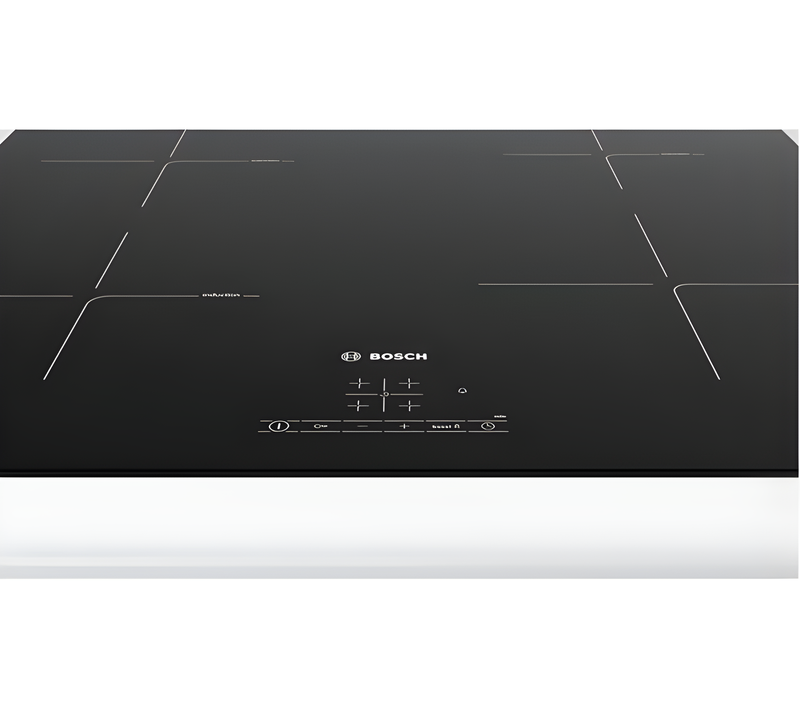 Bosch PUE611BF1B - Black 59cm Electric Induction Hob - 4 Zones - 13amp Plug In