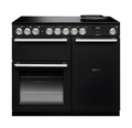 Rangemaster NEX100EIPCBL/CM1 - Charcoal Black 100cm Induction Range Cooker - 5 Zones - A Energy