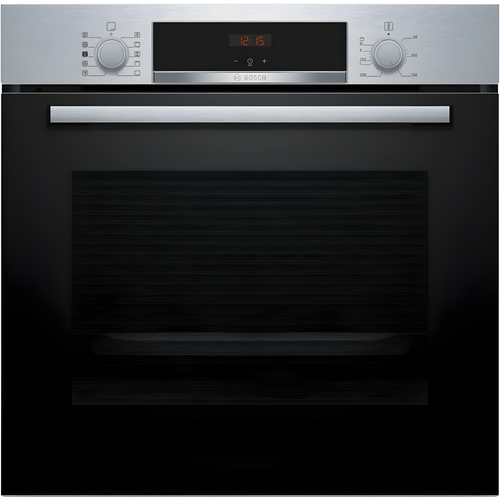 Bosch HQA534BS3B Series 4 Built-In Electric Single Oven - Stainless Steel - 71L Capacity - A+ Energy Rating