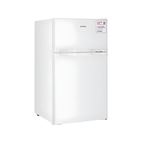 Teknix UCFFH48W - White Under Counter Fridge Freezer - 86L - E Energy