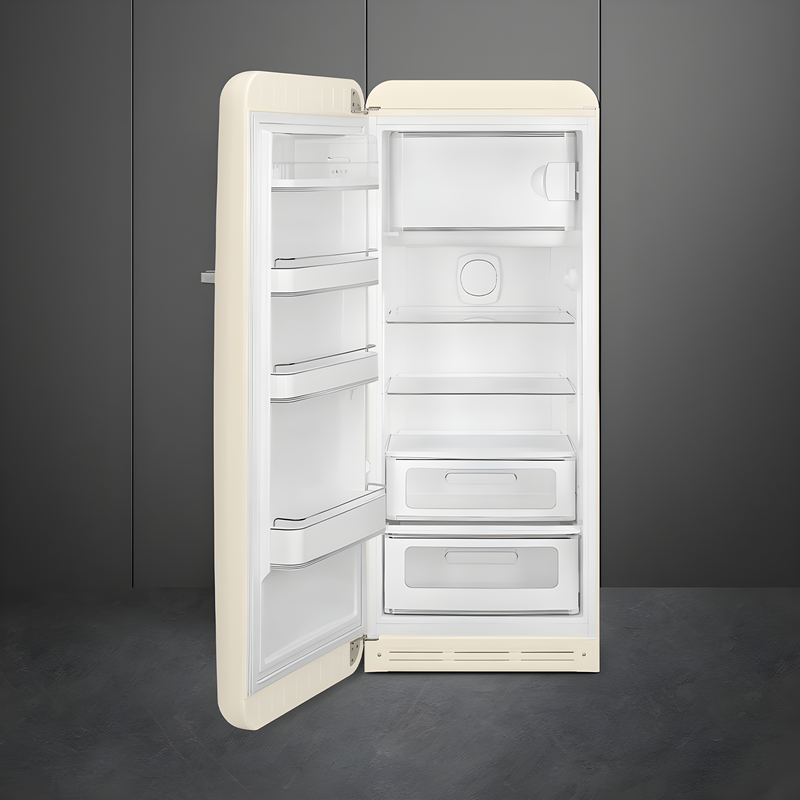 SMEG FAB28LCR6UK - Cream Retro Fridge - 270L - C Energy Rating