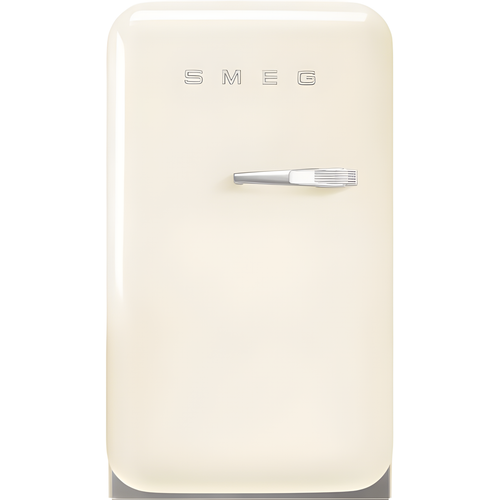 Smeg FAB5LCR6 - Cream Mini Fridge - 34L - Left Hinge