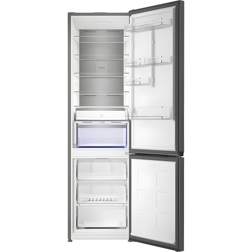 Hotpoint HPK 26412 XR5UKE1 - Black Steel 70/30 Fridge Freezer - Dual No Frost - D Energy