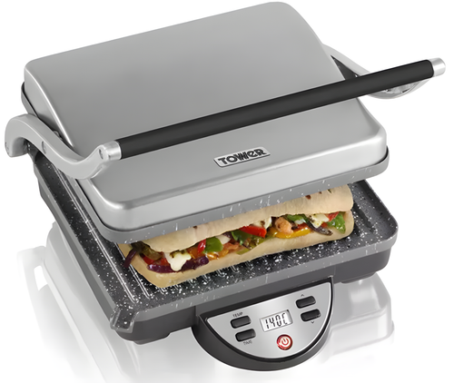 Tower T27007 Easy Clean Non- Stick Panini Grill