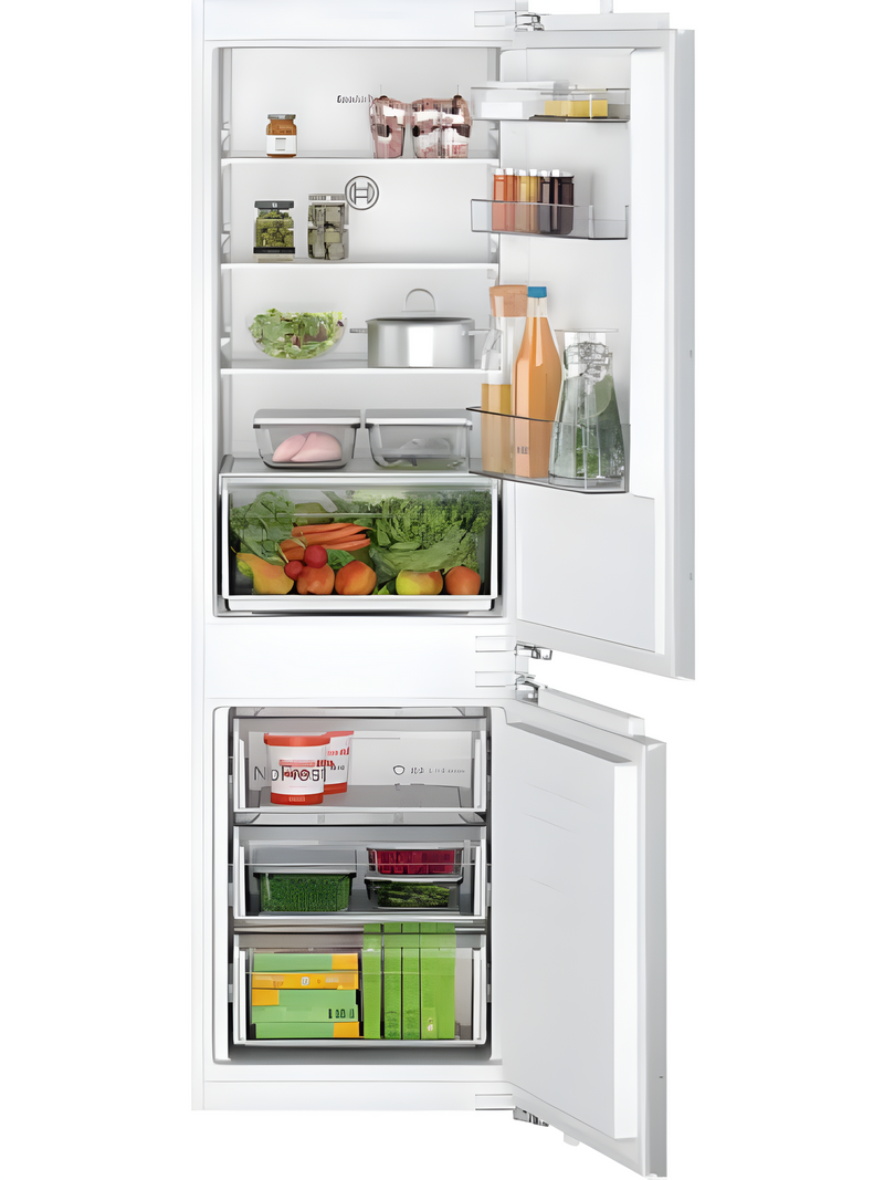 Bosch KIN86NFE0G - Integrated 60/40 Frost Free Fridge Freezer - E energy