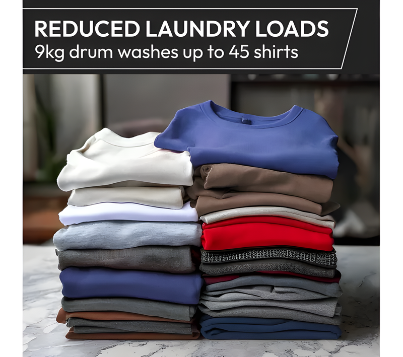 HOOVER H3WPS696TAM6-80 - White 9KG Washing Machine - 1600 RPM - A energy