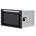 Elica LANE-60-BLK - Black Canopy Extractor Hood - B energy