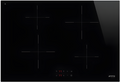 Smeg SI2741D - Black 80cm 4 Zone Induction Hob HARD WIRED - Touch Controls - 9 Power Levels