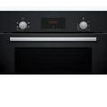 Bosch HHF113BA0B - Black Built in Electric Single Oven - A energy