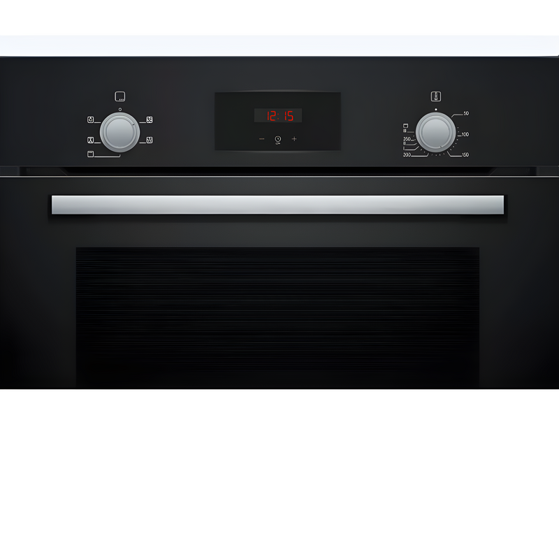 Bosch HHF113BA0B - Black Built in Electric Single Oven - A energy