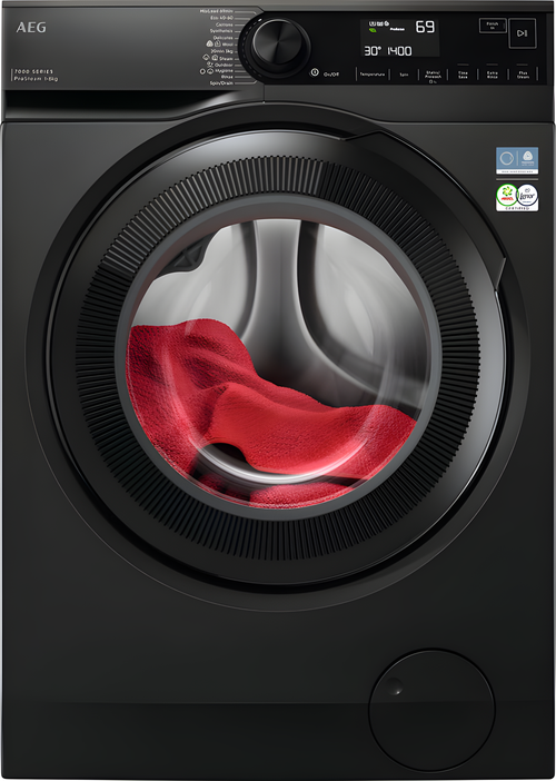 AEG LFSR7484U4B - Anthracite 8KG Washing Machine - 1400 RPM - A energy