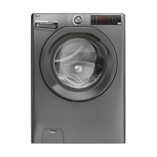 Hoover H3WPS4106TRR6-80 - Grey Freestanding 10KG Washing Machine - 1400 RPM - A energy