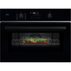 AEG TK6NK501B - Black Single Oven - 44L Compact Microwave Combination