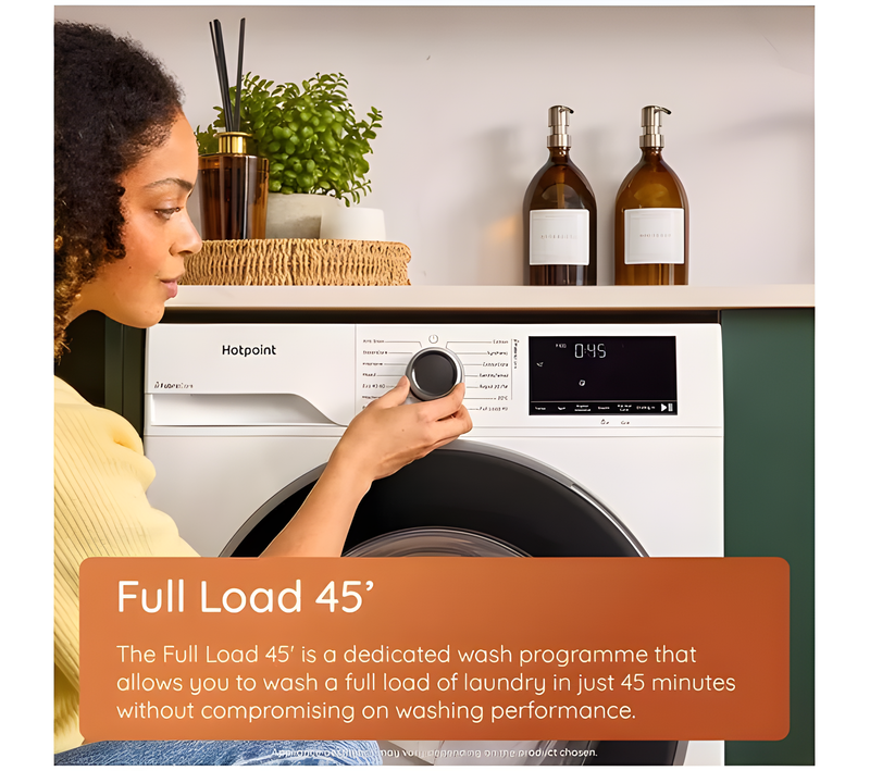 Hotpoint HBD11793UK - White 11KG Washer Dryer - 1400RPM - C energy