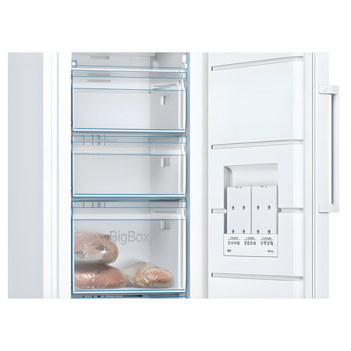 Bosch GSN33VWEPG - White Freestanding Frost Free Freezer - E energy