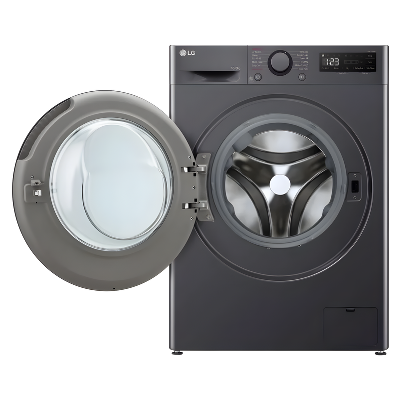 LG FWY606GBLN1 - Slate Grey Washer Dryer - 10KG Wash - 1400RPM - D energy