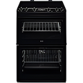 AEG CCX6540ACB - Black Ceramic Electric Cooker with Double Oven - 77/39L Capacity - A Energy Rating