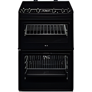 AEG CCX6540ACB - Black Ceramic Electric Cooker with Double Oven - 77/39L Capacity - A Energy Rating