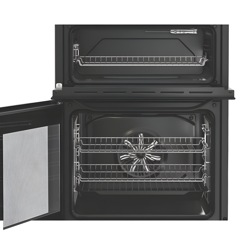 Hotpoint HTE6VDCB1 - Black Electric Cooker - 75L Capacity - A Energy