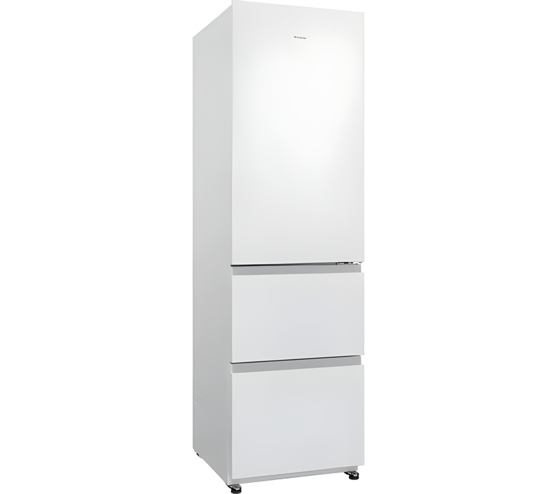 HAIER HTR3518ENMWK - White 60/40 Fridge Freezer - 303L - E Energy