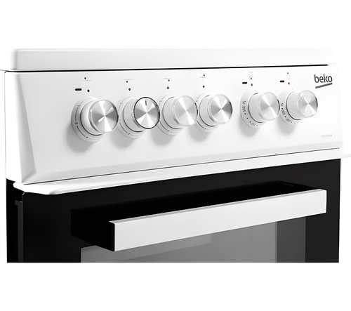 BekoKDVC563AW - White Electric Ceramic Cooker - 58L + 31L Double Oven - A Energy