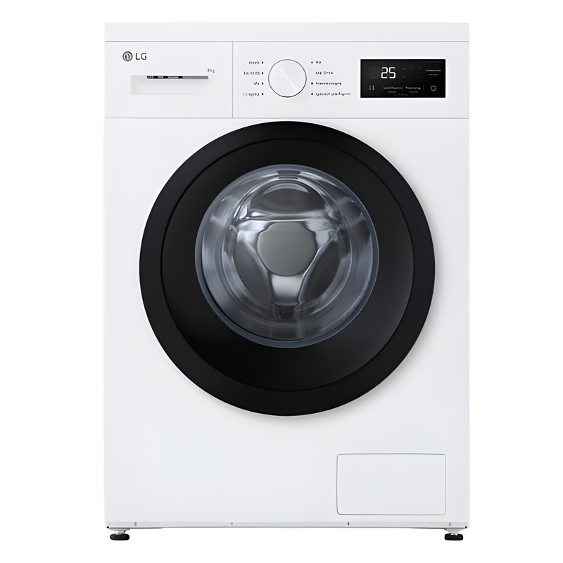 LG F4A10S8NWK - White 8KG Washing Machine - 1400 RPM - A energy