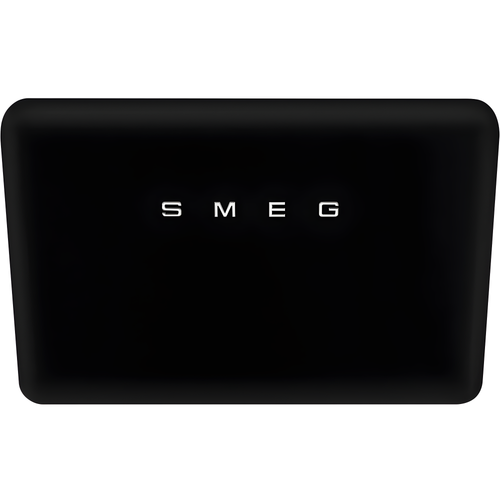 Smeg KFAB84MB - Black 70cm Chimney Cooker Hood - 605 m³/h - A Energy