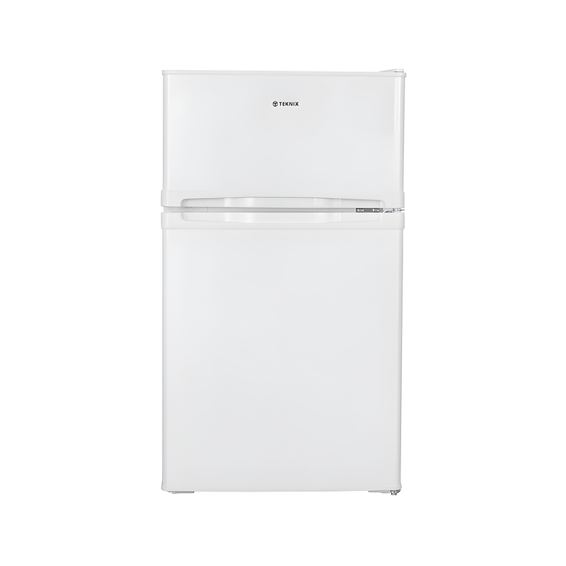 Teknix UCFFH48W - White Under Counter Fridge Freezer - 86L - E Energy