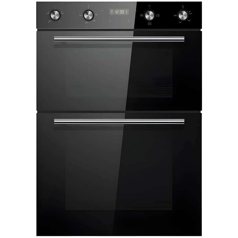 Statesman BDM373BL - Black Built in Electric Double Oven - B energy